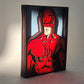 3-D Layered Dare Devil Art