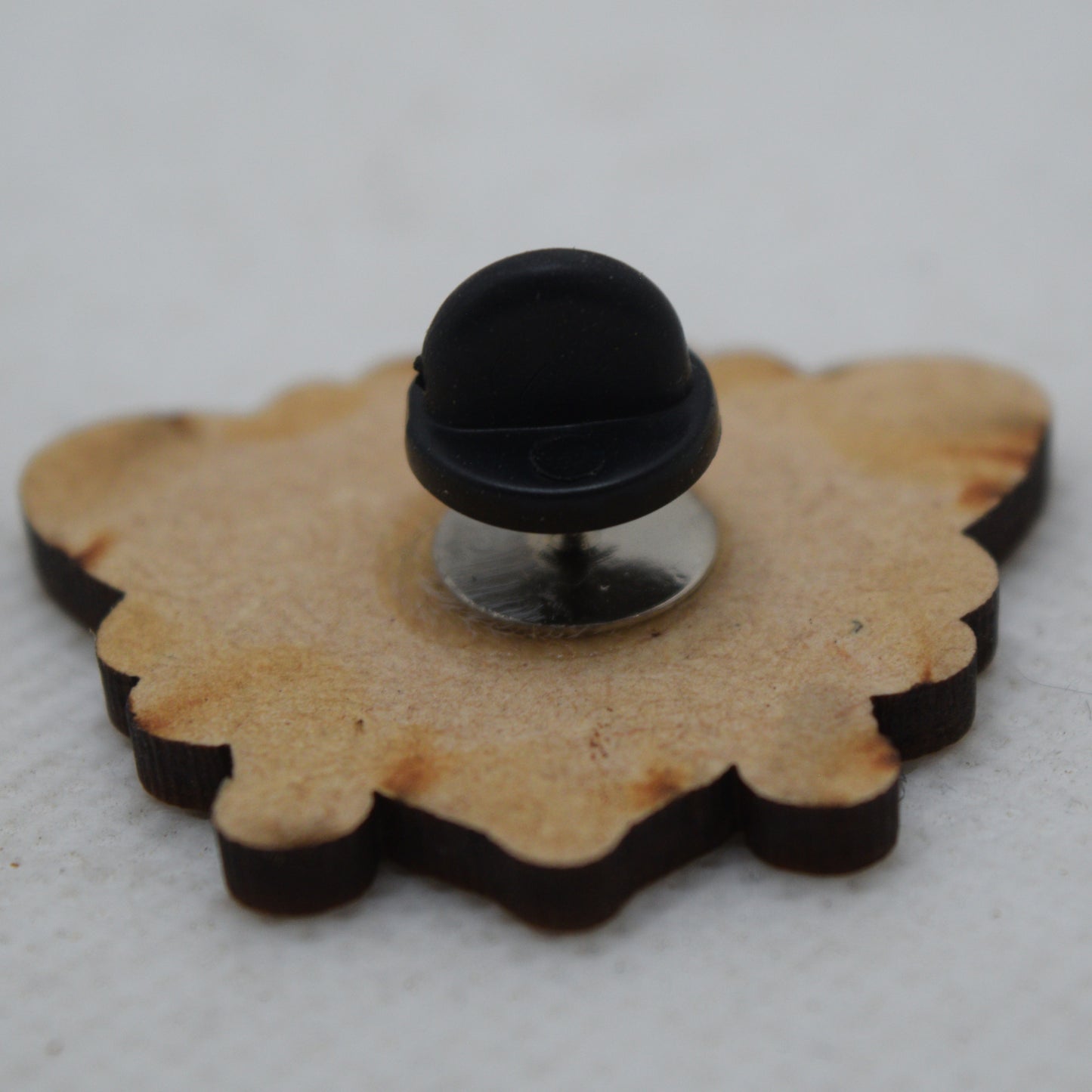 Bee Wooden Lapel Pin