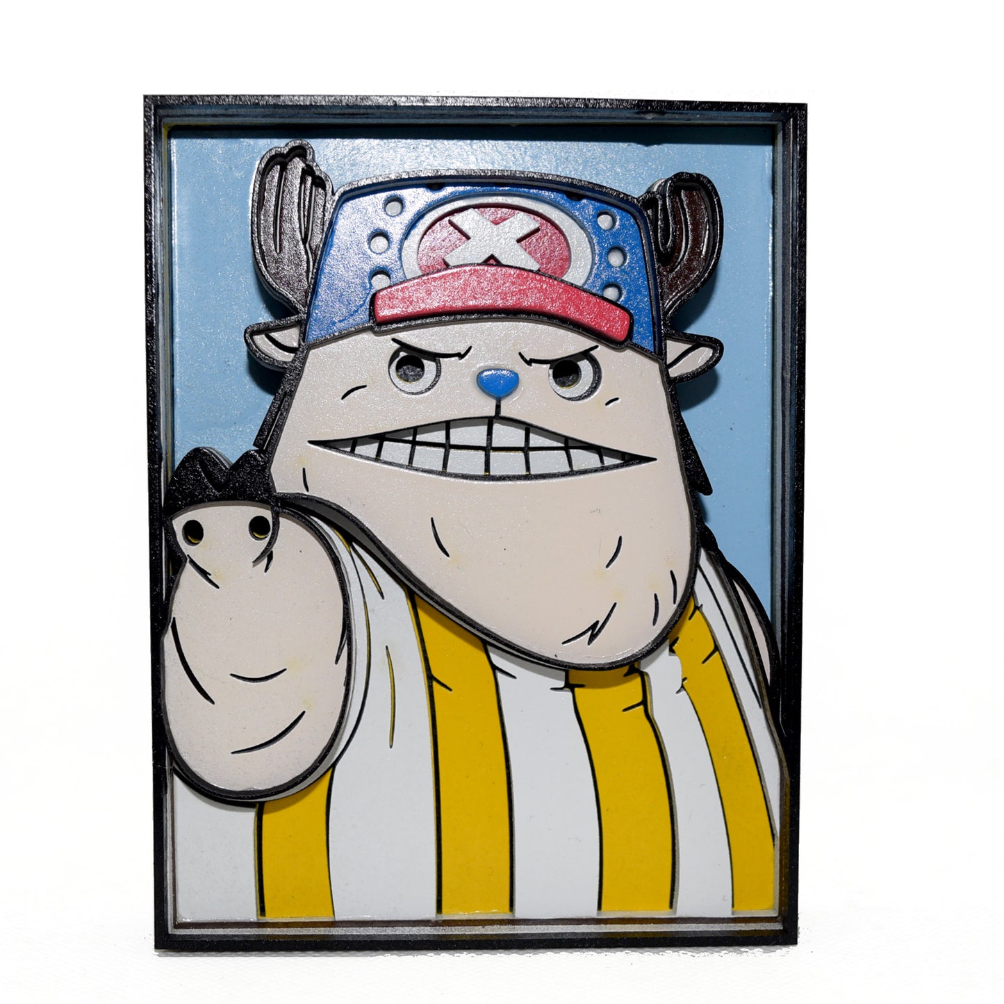 3-D Layered Tony Chopper Kung Fu Art