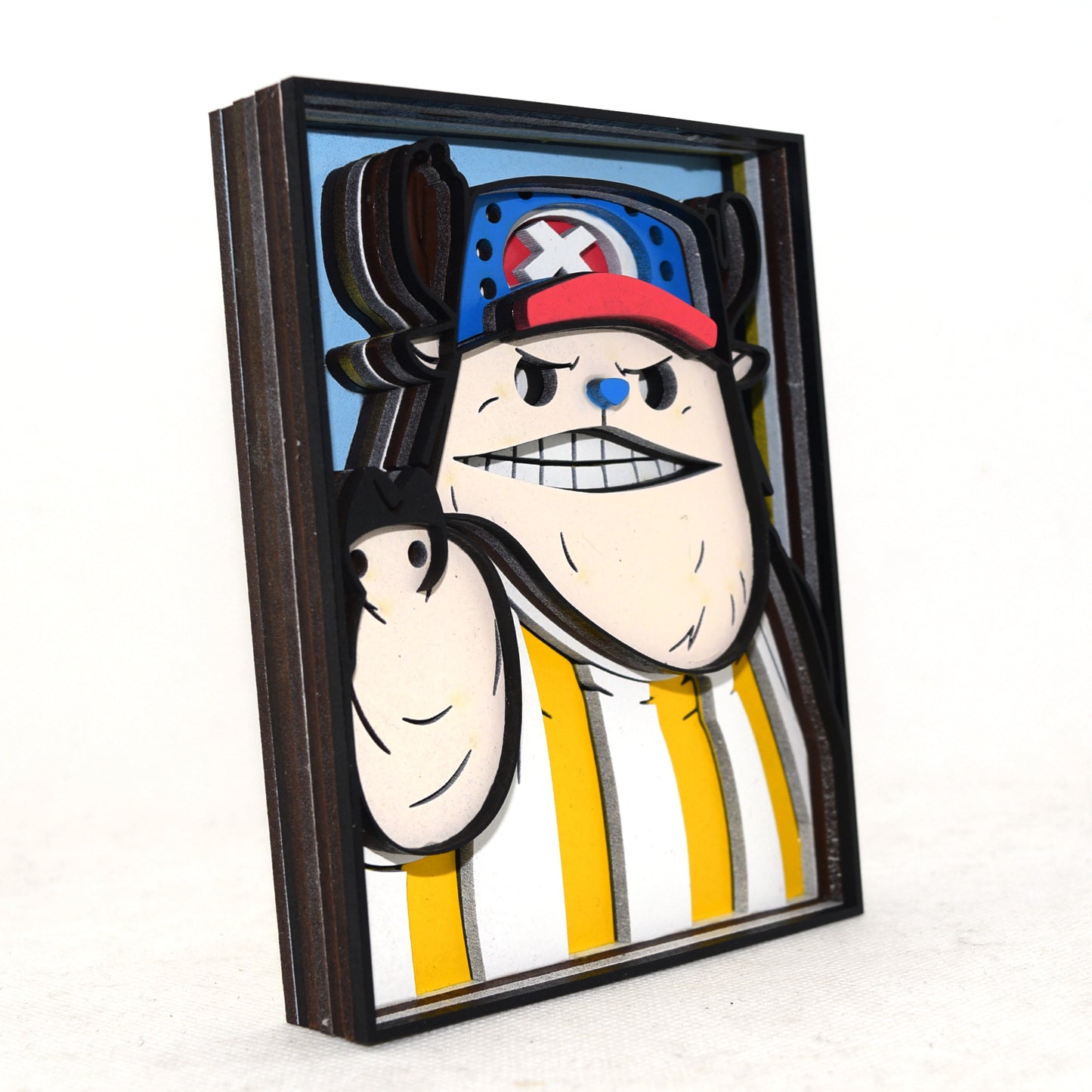 3-D Layered Tony Chopper Kung Fu Art