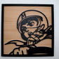2 Layer Speed Racer Wooden Art