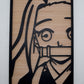 2 Layer Nezuko Wooden Art