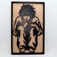 2 Layer L Death Note Wooden Art