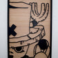 2 Layer Chopper Wooden Art