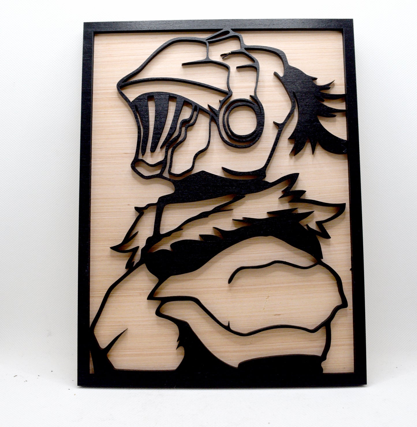 2 Layer Goblin Slayer Wooden Art