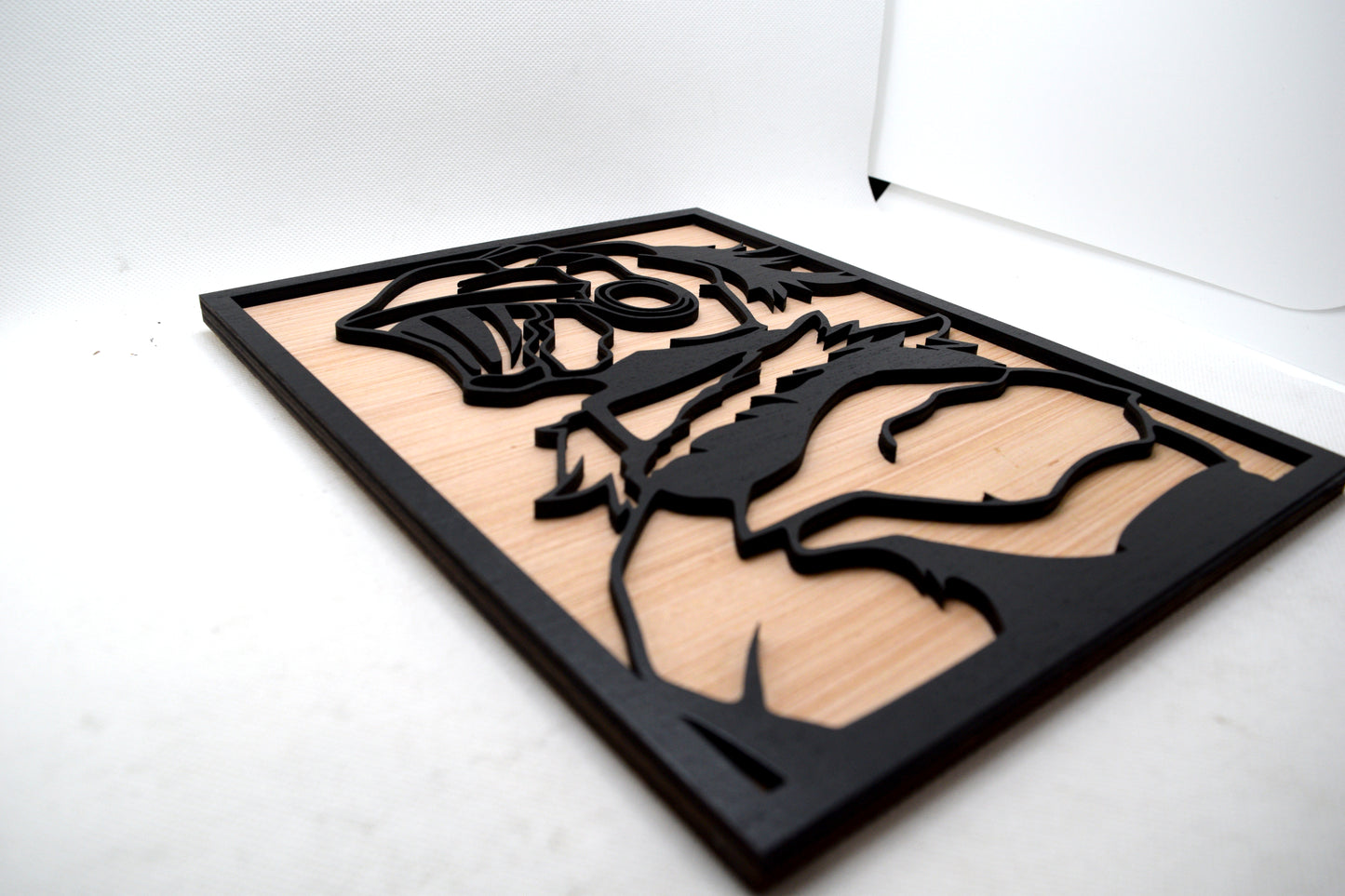 2 Layer Goblin Slayer Wooden Art