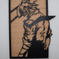 2 Layer Chainsaw Man Wooden Art