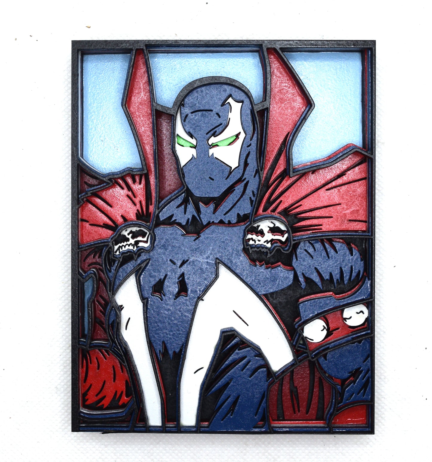 3-D Layered Spawn Wooden Art