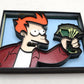3-D Layered Fry Shut Up and Take My Money Wooden Art