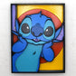 3-D Layered Stitch Wooden Art