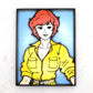 3-D Layered April O'Neil (TMNT) Wooden Art