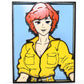 3-D Layered April O'Neil (TMNT) Wooden Art