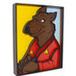 3-D Layered Master Splinter (TMNT) Wooden Art