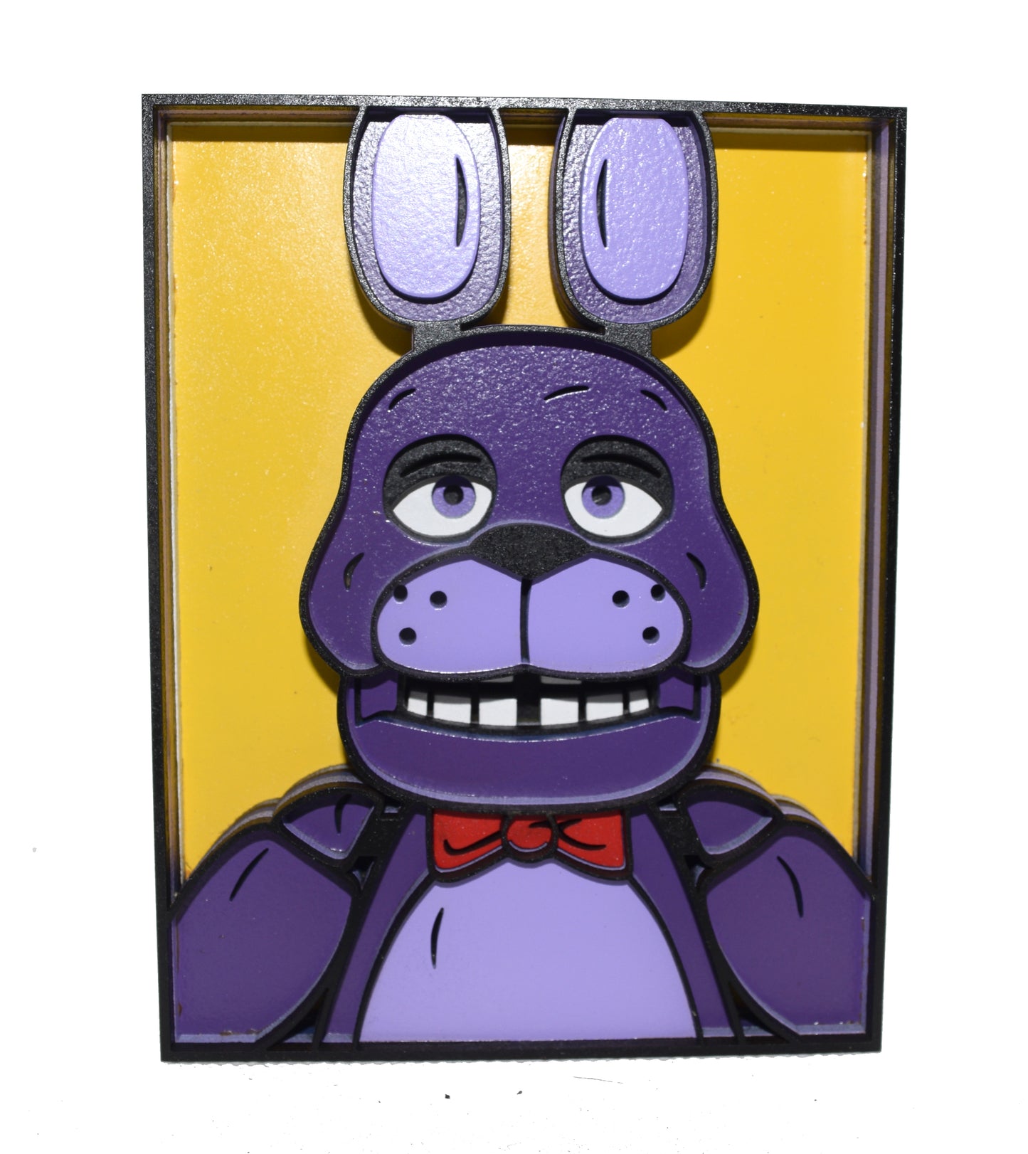 3-D Layered Bonnie (FNAF) Wooden Art