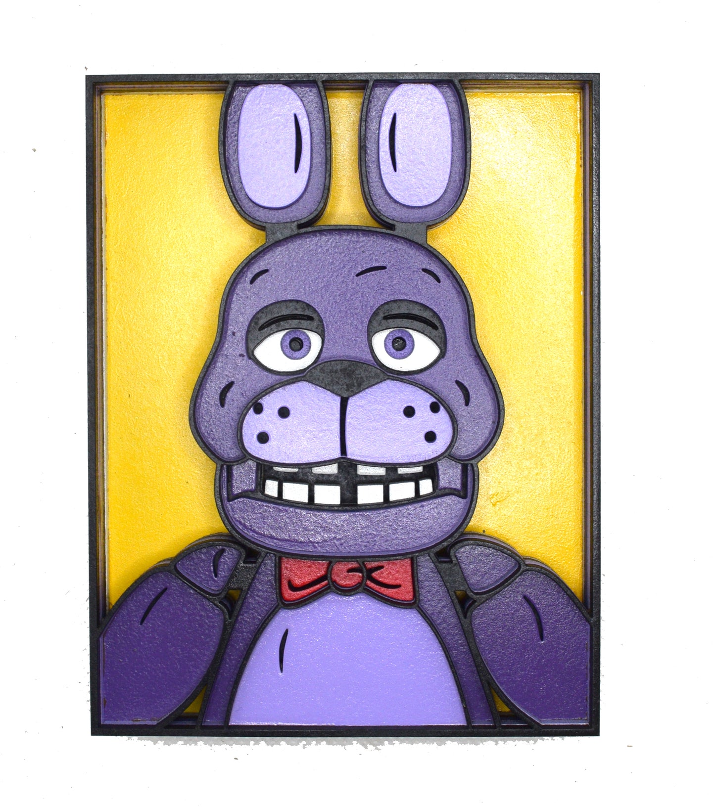 3-D Layered Bonnie (FNAF) Wooden Art