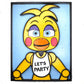 3-D Layered Chica (FNAF) Wooden Art