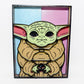3-D Layered Grogu Baby Yoda Wooden Art