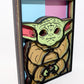 3-D Layered Grogu Baby Yoda Wooden Art