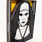 3-D Layered The Nun Wooden Art
