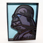 3-D Layered Darth Vader Profile Wooden Art