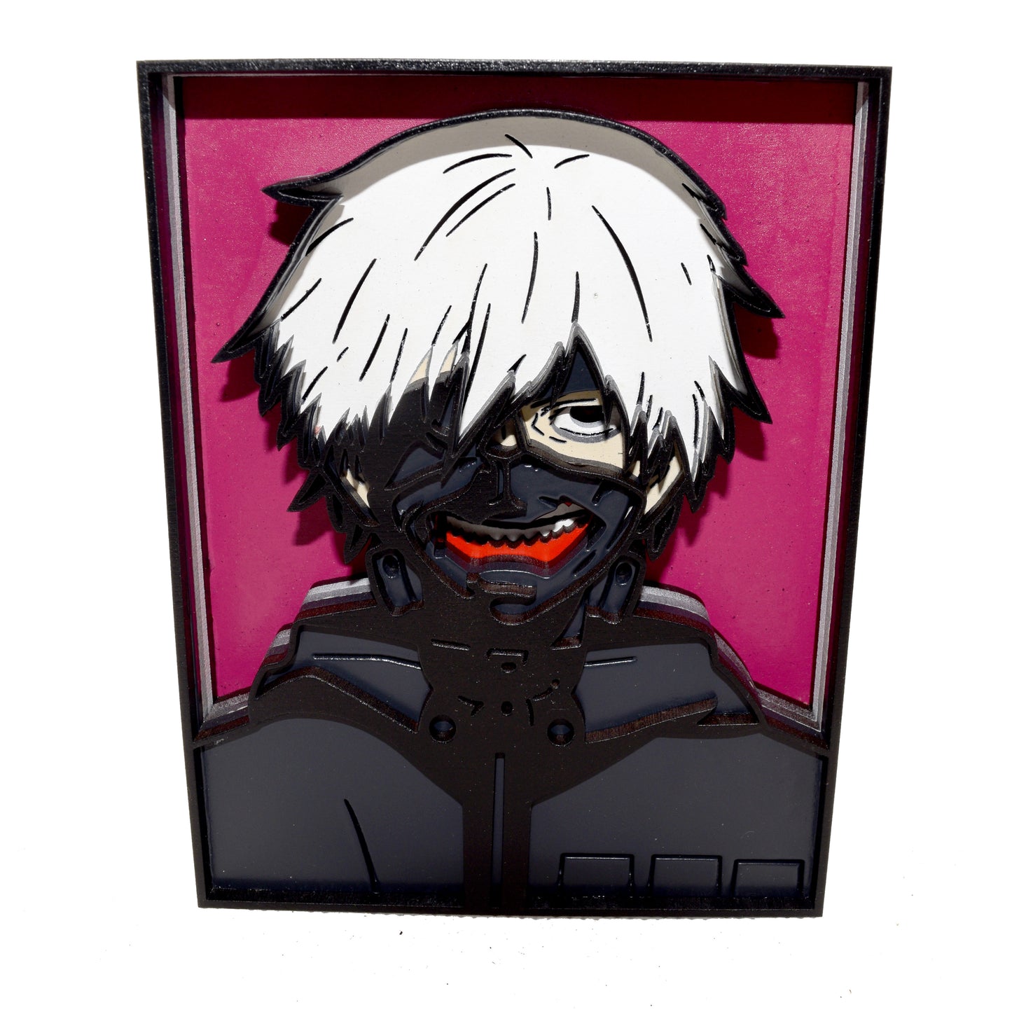3-D Layered Tokyo Ghoul Wooden Art