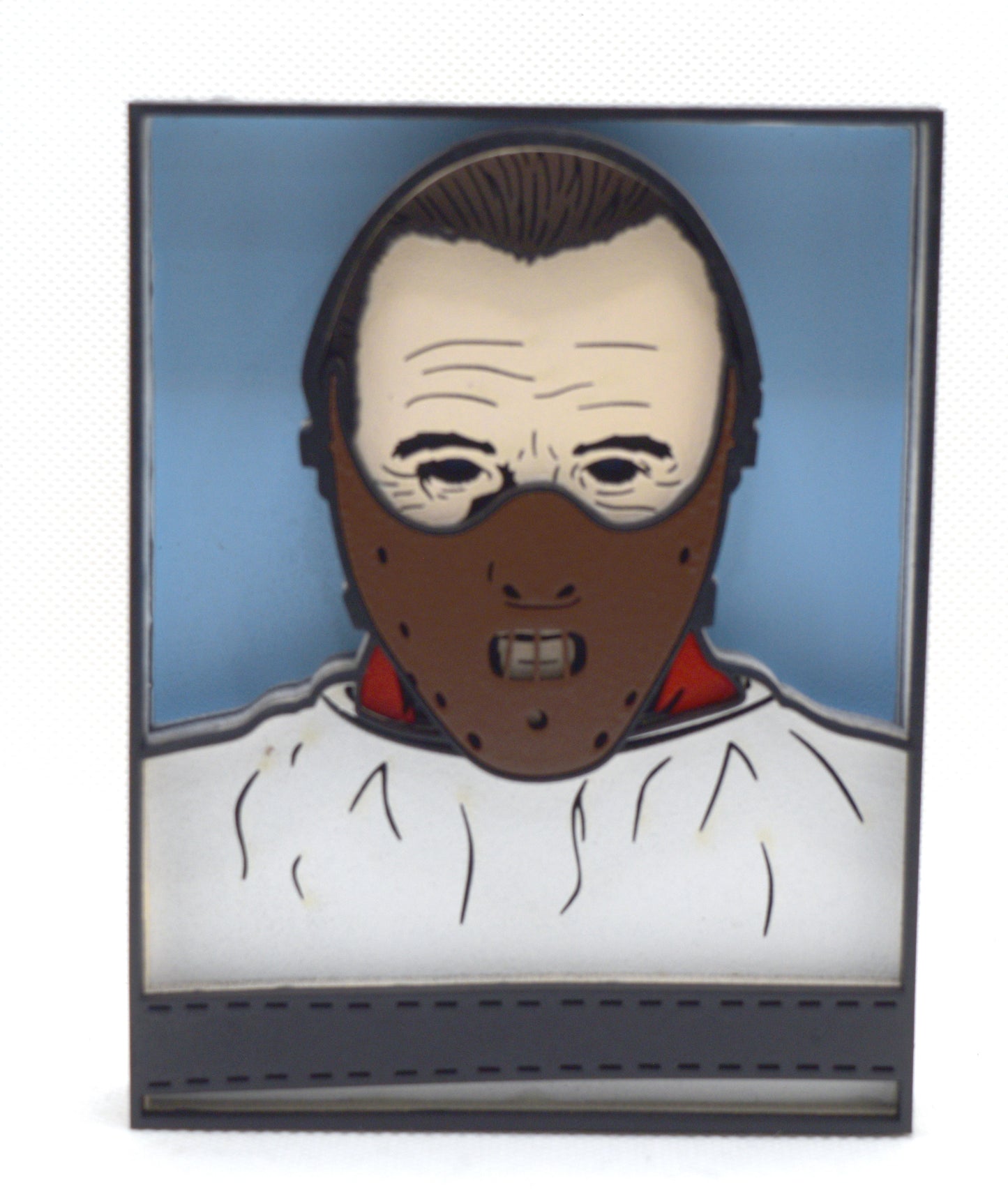 3-D Layered Hannibal Lecter Art