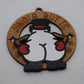 Jingle Butts Snowman Ornament