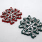 F*ck Everything Green F**k Flake Ornament