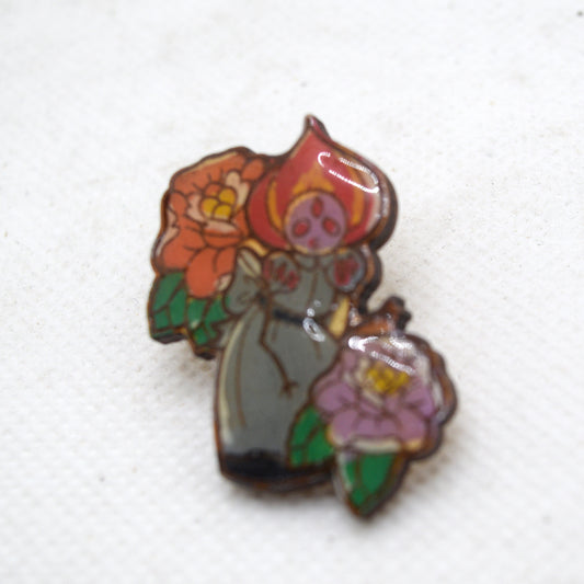 Flatwoods Monster Lapel Pin Front