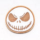 Jack Skellington Wooden Lapel Pin Front