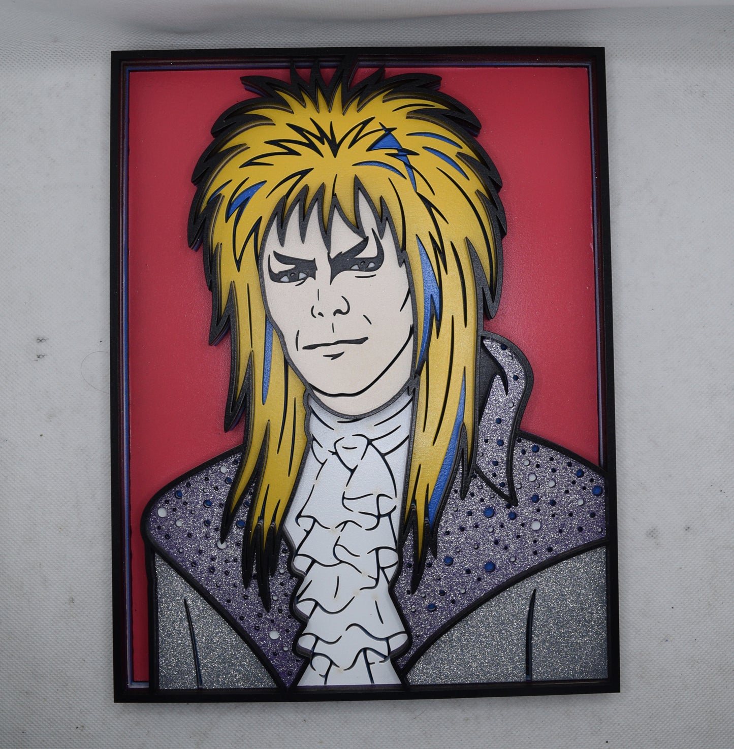 3-D Layered Jareth Art