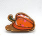 Kawaii Bell Pepper Wooden Lapel Pin