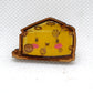 Kawaii Cheese Wooden Lapel Pin