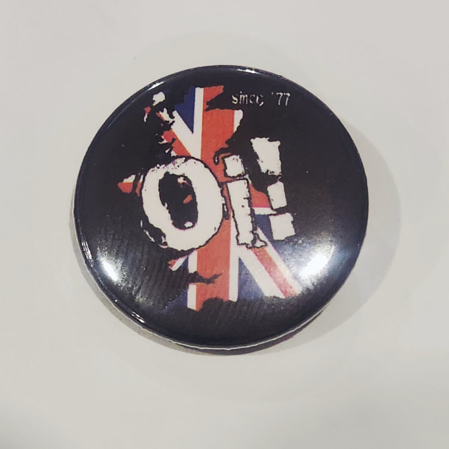 Oi! Union Jack England 1 inch button