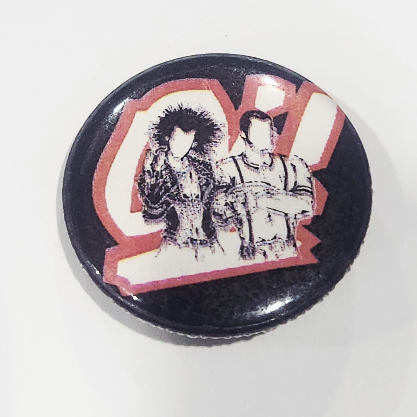Oi! Punk and Skin 1 inch button