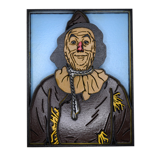 3-D Layered Wizard Of Oz - Scarecrow Art