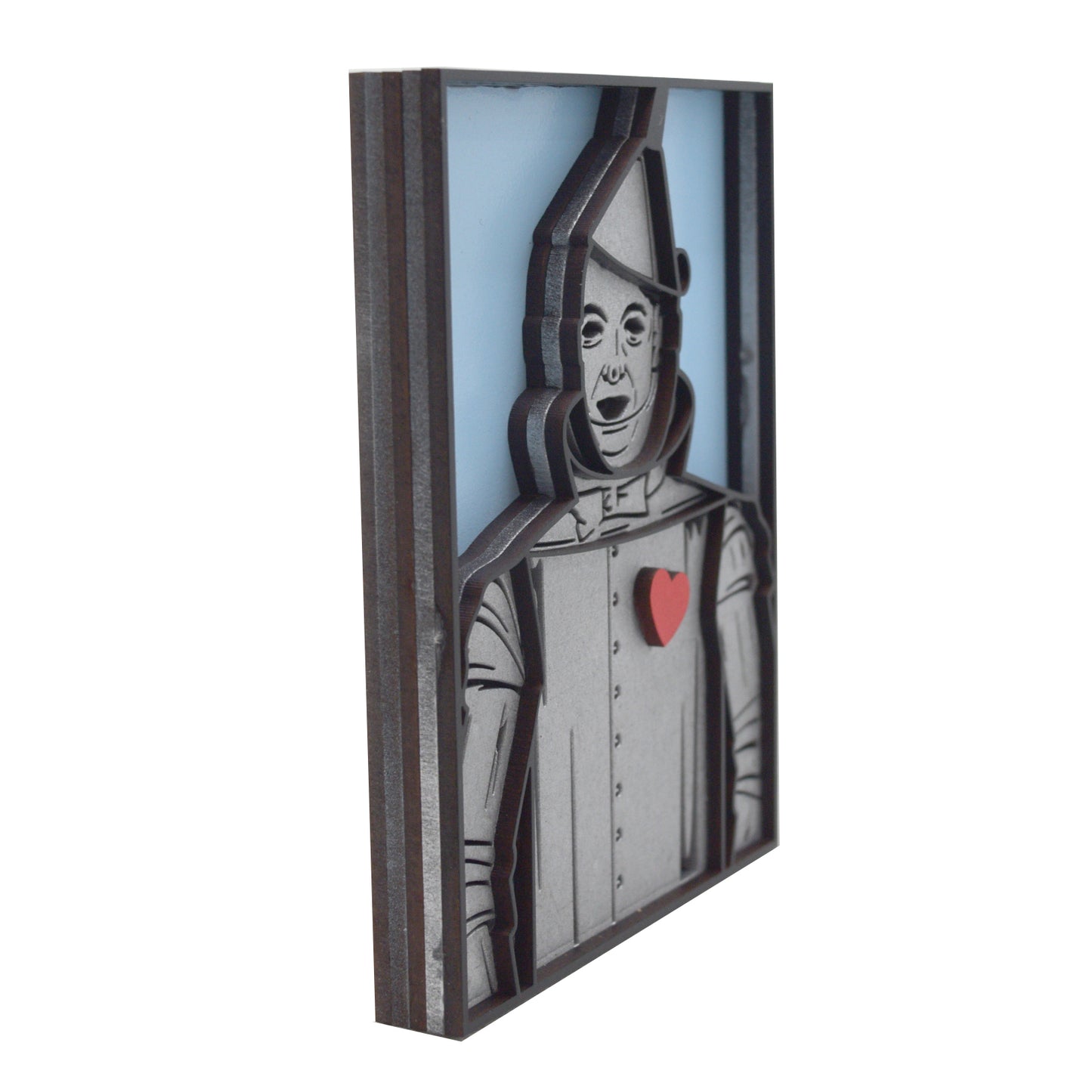 3-D Layered Wizard Of Oz - Tinman Art