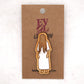 Samara The Ring Horror Wooden Lapel Pin