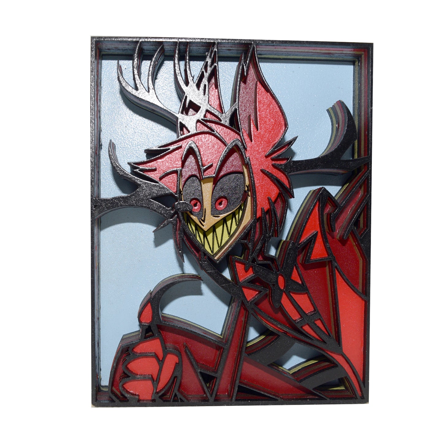 3-D Layered Alastor (Hasbin Hotel) Art