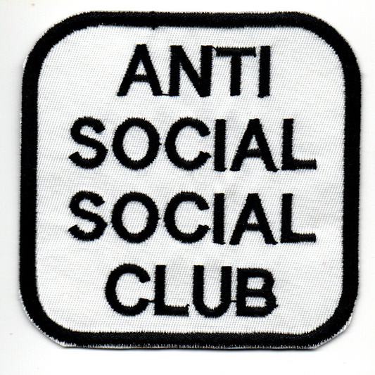 Anti Social Social Club Embroidered Patch