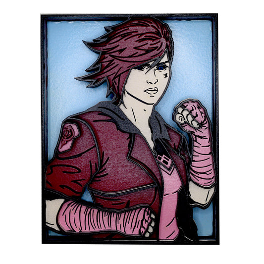 3-D Layered Vi Art