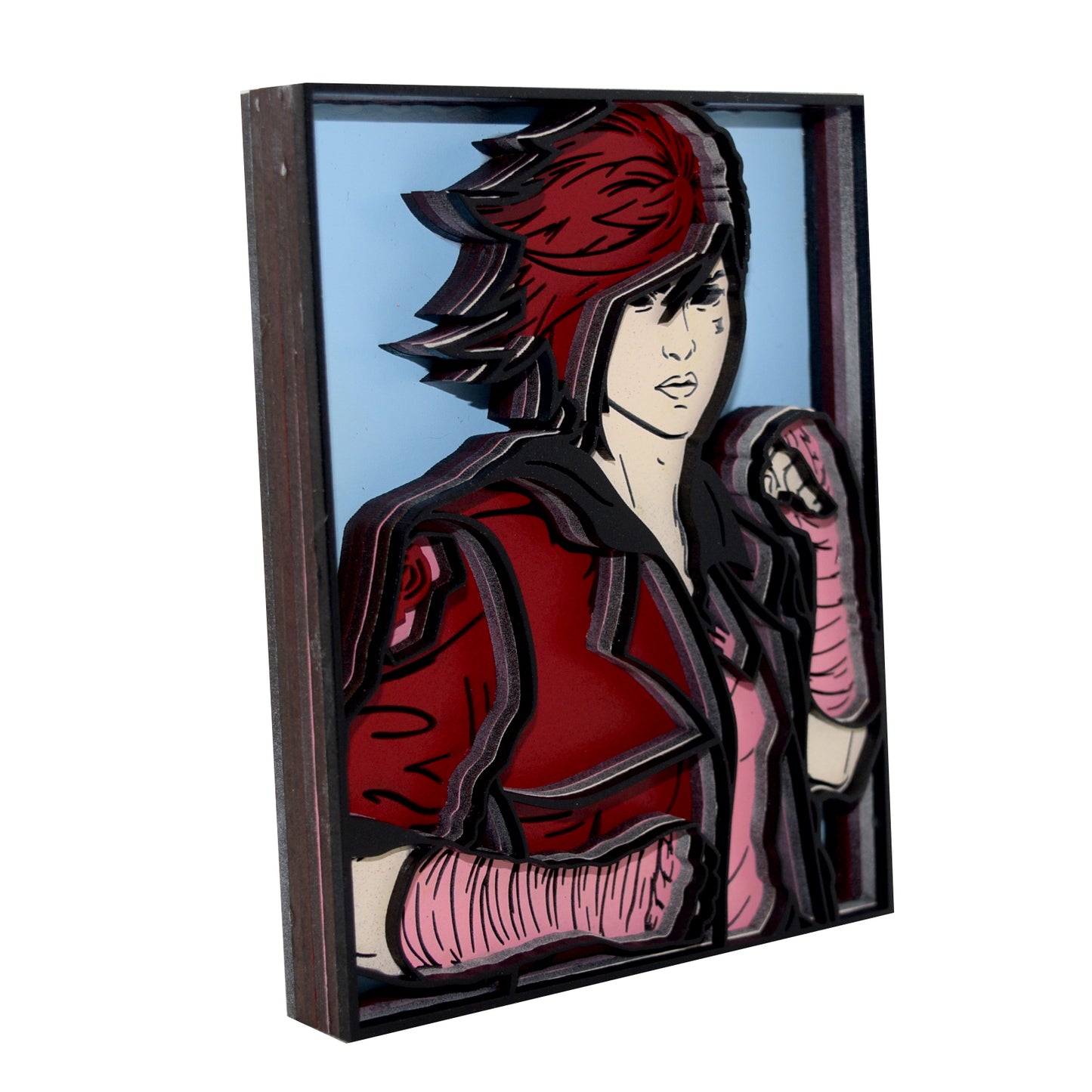 3-D Layered Vi Art
