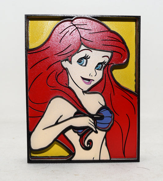 3-D Layered Ariel Wooden Art