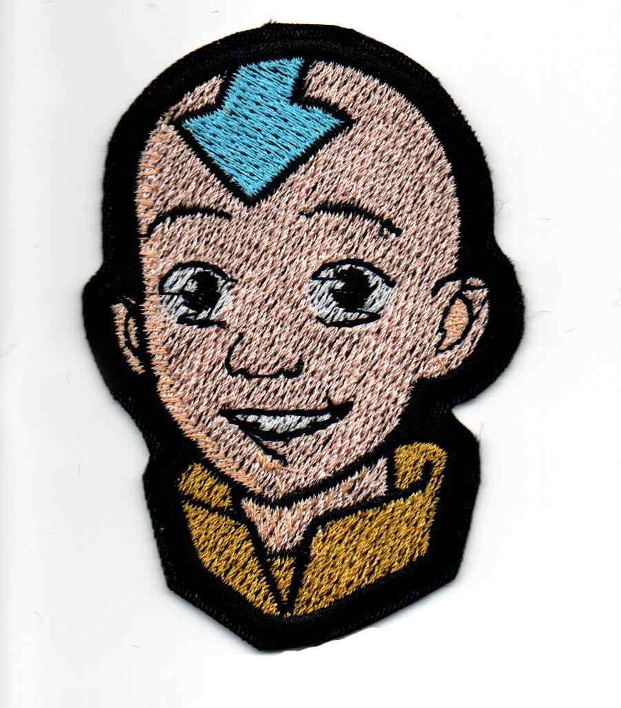Aang Embroidered Patch