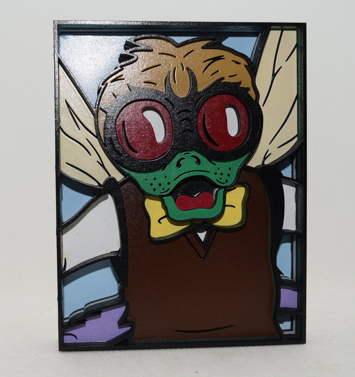 3-D Layered Baxter TMNT Art