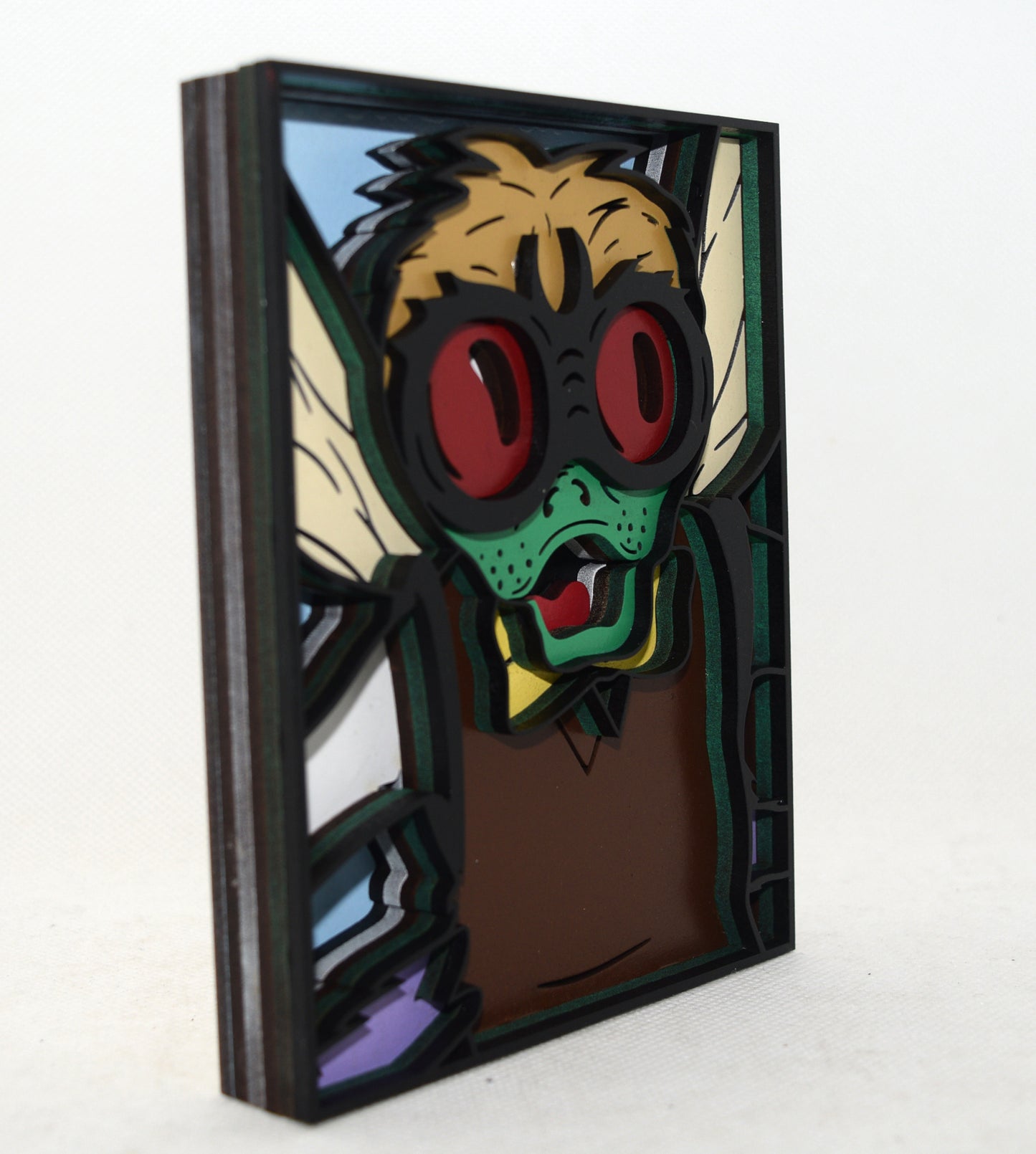3-D Layered Baxter TMNT Art