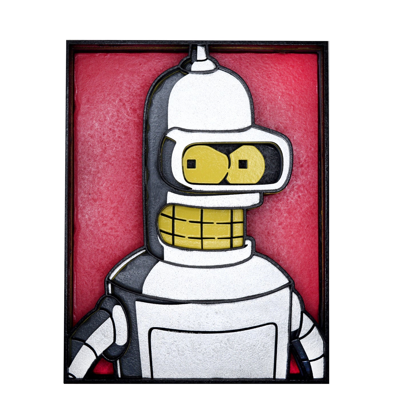 3-D Layered Bender (Futurama) Art