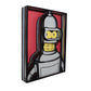 3-D Layered Bender (Futurama) Art