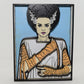 3-D Layered Bride of Frankenstein Wooden Art