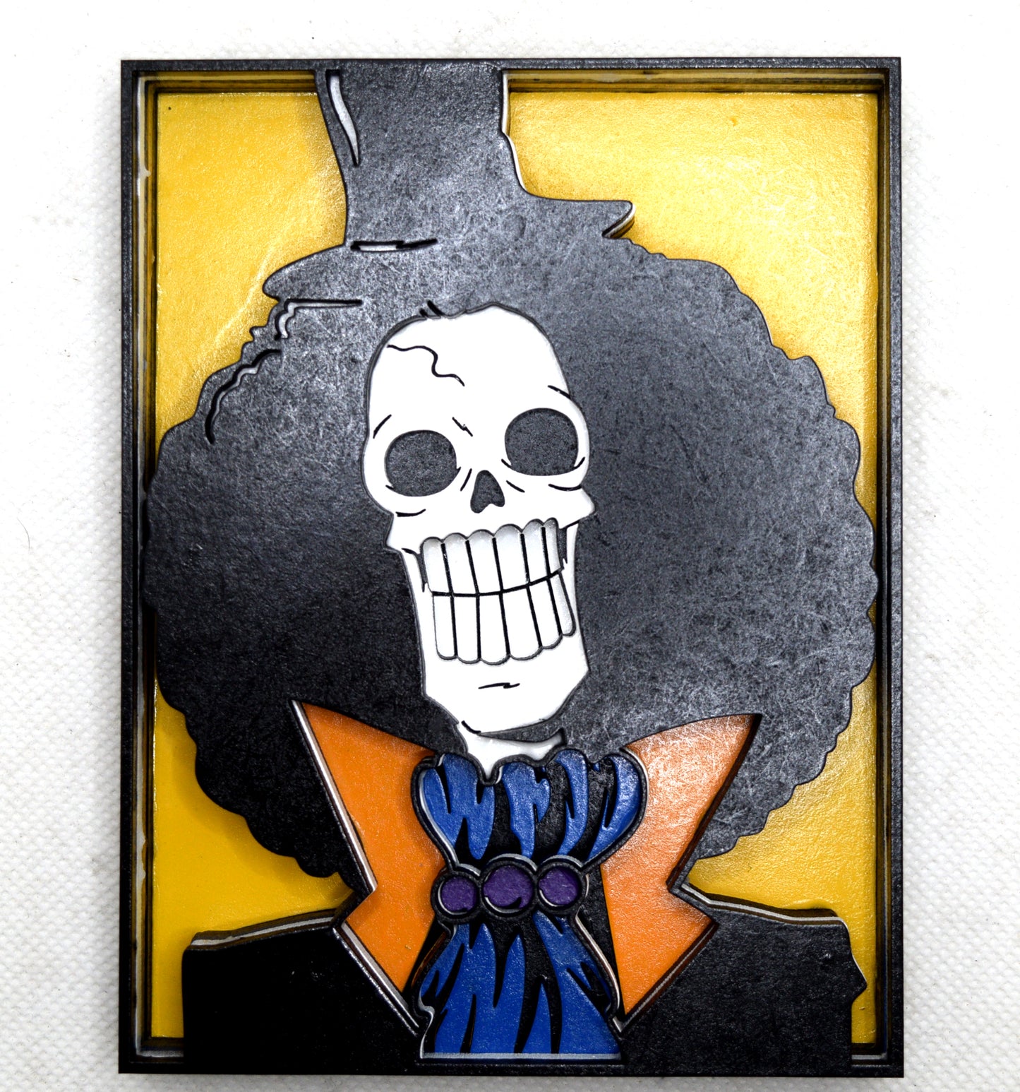 3-D Layered Brook One Piece Art